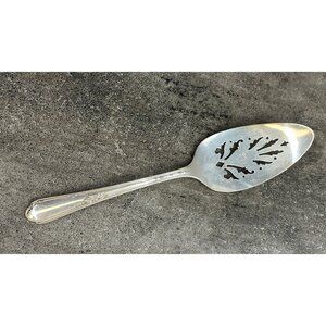 Wm Rodgers A1 Plus Oneida Meadowbrook Heather Cake/Pit Server Silverplate